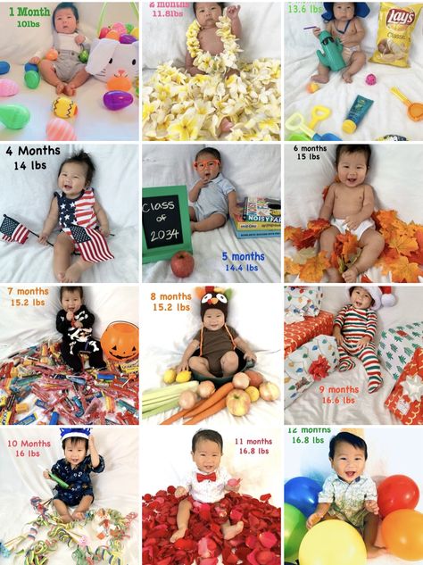 1 Month Old Baby Pictures Ideas August, Monthly Milestone Pictures Holiday, Newborn Calendar Ideas, October Monthly Milestone Picture, 1 Month Diy Photoshoot, August One Month Old Baby Pictures, 1 Month Old Baby Pictures August, Monthly Baby Photos November, Milestone Pictures For Babies