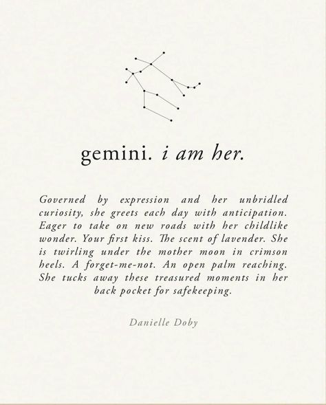 Gemini I Am Her, Gemini Woman Aesthetic, Danielle Doby, Gemini Energy, Astrology Art Print, All About Gemini, Gemini Zodiac Quotes, Gemini Symbol, I Am Her