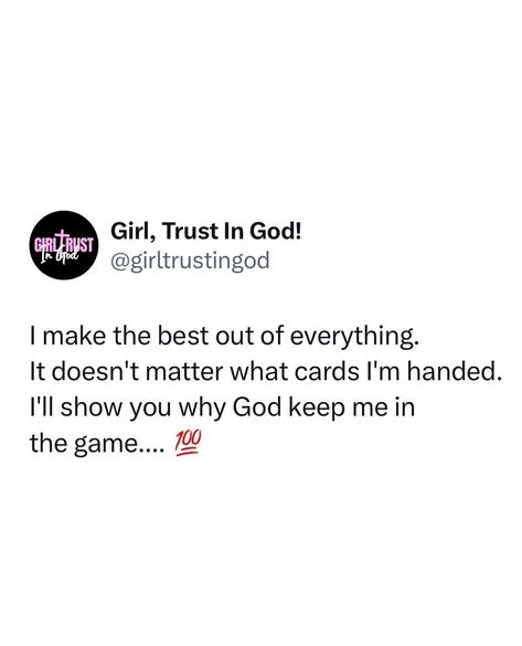 Girl + God⁠ Follow @girltrustingod for more quotes 💗⁠ ⁠ #girltrustingod #explore #womanofgod #womenofgod #trustinhim #godlyrelationships #proverbs31woman #godisfaithful #dontsettle⁠ Christian Girlie, God 1st, Girl God, Boss Babe Quotes, Babe Quotes, Proverbs 31 Woman, More Quotes, Christian Quotes Inspirational, Jesus Loves You