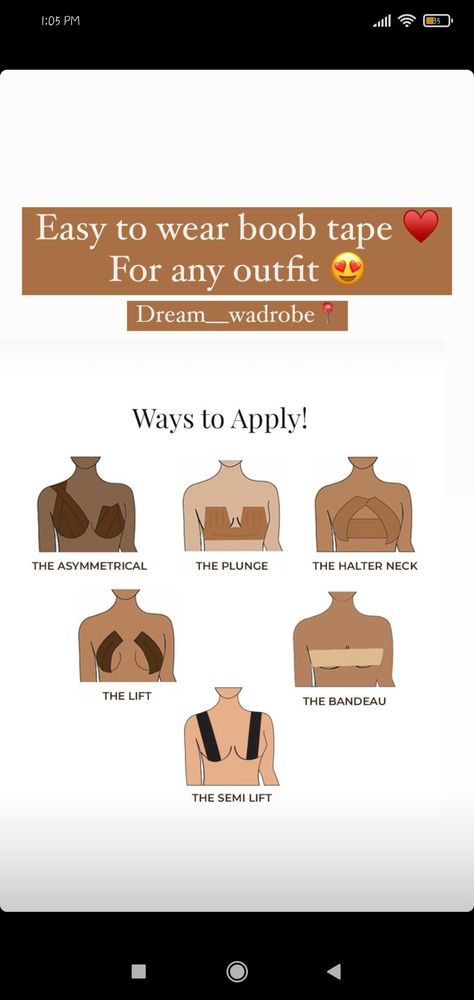 Halter Neck Top Bra Hack, Halter Bodysuit Outfit, Halter Bra Outfit, Infinity Dress Styles, Bra Tape, Girly Tips, Gala Dress, Multi Way Dress, Easy Love Drawings