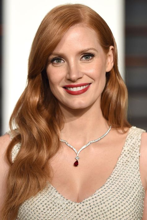 Mane Maintenance  - HarpersBAZAAR.com Auburn Red Hair, Eyebrow Extensions, Natural Red Hair, Katheryn Winnick, Red Hair Woman, Red To Blonde, Red Hair Color, Jessica Chastain, Fake Eyelashes