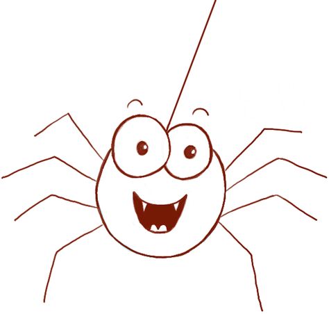 How to Draw Cute Cartoon Spider with Easy Steps for Preschoolers – How to Draw Step by Step Drawing Tutorials Spider Drawing Easy, Spider Cartoon, Cartoon Spider, Beach Babies, Science Cartoons, Spider Drawing, Tattoo Thoughts, How To Draw Cute, Draw Step By Step