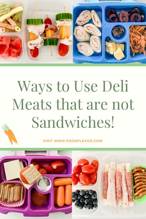 Check out some fun ideas on how to use deli meat for kids lunches when you are bored of sandwiches or your children don’t like just plain turkey & cheese. Recipes Using Lunch Meat, Recipes Using Turkey Deli Meat, Deli Turkey Lunch Ideas, Turkey Lunch Meat Ideas, Deli Meat Lunch Ideas, Turkey Deli Meat Recipes, Lunchmeat Sandwiches, Deli Meat Recipes, Deli Turkey Recipes