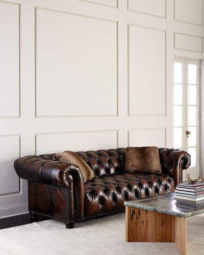 Brown's Furniture, Brown Chesterfield Sofa, Latest Sofa Set Designs, Brown Leather Chesterfield Sofa, Chesterfield Couch, Tufted Chesterfield Sofa, Tufted Furniture, Leather Chesterfield Sofa, Leather Chesterfield