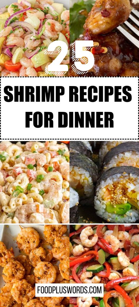 Shrimp Recipes for Dinner Pasta With Shrimp Recipes, Dinner Ideas With Shrimp, Shrimp Dinner Ideas, Healthy Shrimp Recipes, Seafood Dish Recipes, Shrimp Recipes Healthy, Lettuce Wrap Recipes, Shrimp Dinner, Shrimp Fried Rice