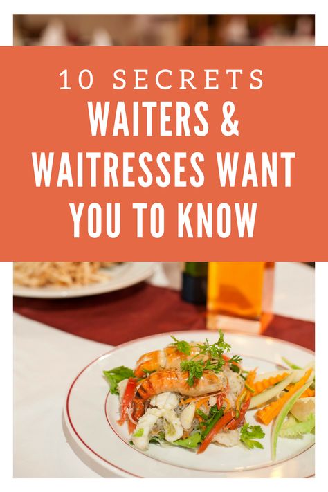 Waitress Hacks, Server Tips, Good Leadership Skills, Good Leadership, Survival Books, Dining Etiquette, Dukan Diet, Best Lifestyle, Bloggers To Follow