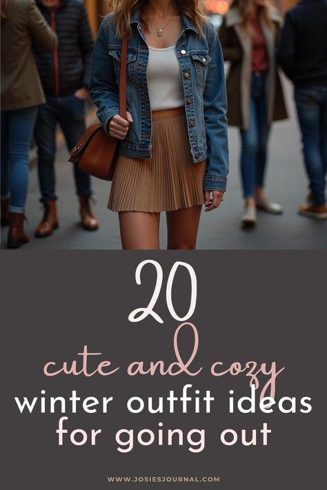 winter outfits Casual Going Out Outfit Night Winter, Teen Girl Winter Outfits, Cute Winter Date Night Outfits, Coffee Date Outfit Winter, Teen Essentials, Casual Going Out Outfit Night, Outfits For Going Out, Winter Outfits College, Coffee Date Outfits