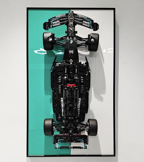 Display Wallboard for Lego Technic 42171 Mercedes-AMG F1 W14 E Performance Race Car, for Lego Mercedes F1, Gift Ideas for Lego Car Wall Mount Lover, Display Wallboard Only - lego technic F1 Gift Ideas, Lego Mercedes, Mercedes Petronas, Mercedes F1, Lego Gifts, F1 Art, F1 Poster, Lego Cars, Lego Technic