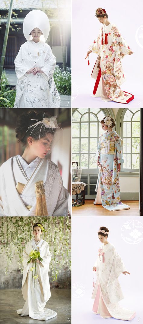 Kimono Inspired Wedding Dress, Japanese Wedding Dress Modern, Japanese Wedding Dress Traditional, Japanese Wedding Dresses, Modern Japanese Wedding, Japanese Style Wedding, Wedding Japanese, Traditional Japanese Wedding, Japanese Wedding Dress