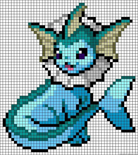 Grille Pixel Art, Pokémon Perler, Pixel Art Minecraft, Pokemon Perler, Pokemon Cross Stitch, Modele Pixel Art, Pokemon Bead, Pixel Art Pokemon, Pokemon Pattern