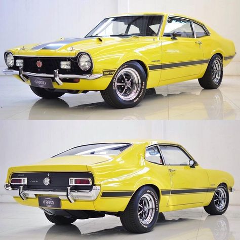 1972 Ford Maverick, 17 Inch Wheels, Miami City, Skyline R34, Cool Car Pictures, Full Throttle, Ford Maverick, Ford Cars, Weird Cars