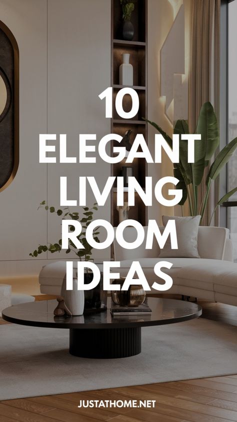 Transform your living room into a luxurious retreat with these 10 elegant living room ideas! From timeless furniture to chic decor, create a space that exudes style and charm.   📌 Pin now for inspiration!  #ElegantLivingRoom #LuxuryDecor #HomeDesign Transitional Luxury Living Room, Modest Interior Design, Minimalist Elegant Living Room, Neutral Furniture Living Room, How To Style Your Living Room, Small Elegant Living Room Ideas, Ultra Modern Homes Interiors, Mansion Living Room Luxury Modern, Quiet Luxury Living Room