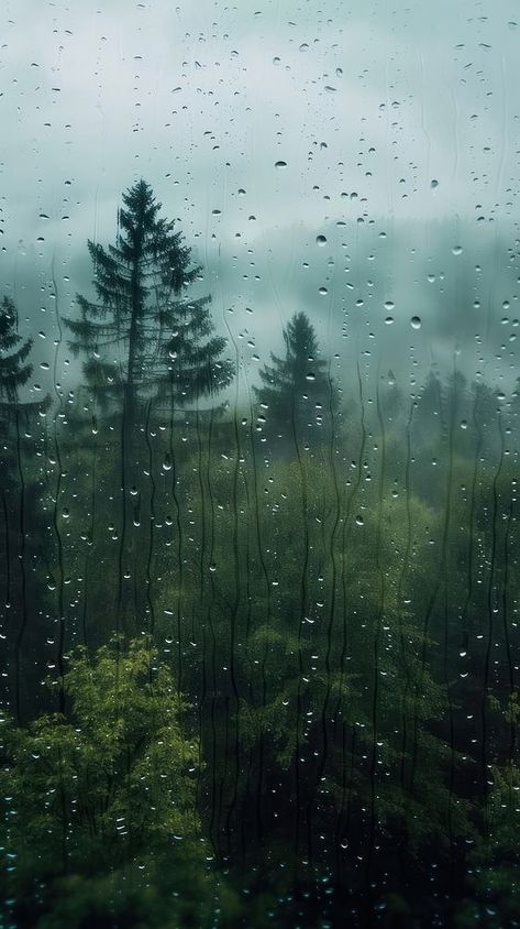 Monsoon Wallpaper Rain, Raining Wallpaper Aesthetic, Aesthetic Photos To Take In The Rain, Phone Wallpaper Rain, Forest Rain Wallpaper, Rain Background Aesthetic, Aesthetic Pictures Rain, Rainy Forest Wallpaper, Beautiful Forest Wallpaper