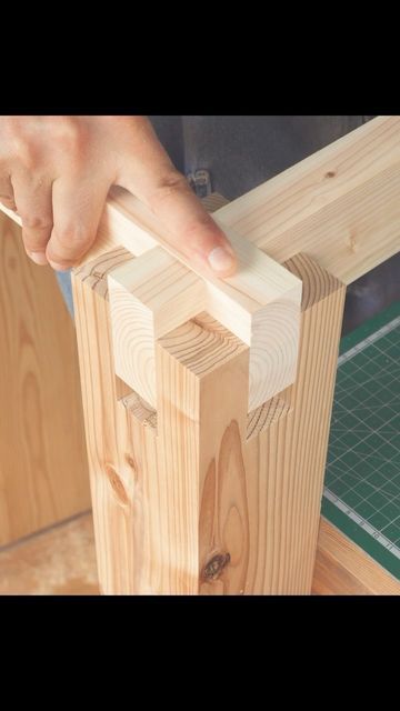 Easy Small Wood Projects, Woodworking Joinery, Wood Joints, Woodworking Joints, Diy Wooden Projects, Wood Joinery, Wood Furniture Diy, Diy Home Furniture, Outdoor Diy