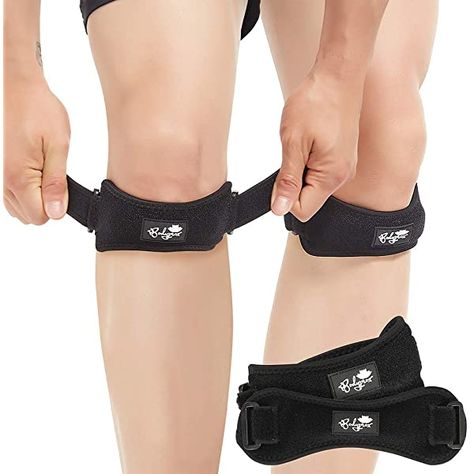 Knee Brace with Side Stabilizers & Patella Gel Pads for Knee Support: Amazon.co.uk: Health & Personal Care Cp9 One Piece, Jumpers Knee, Knee Pain Remedy, Swollen Knee, Ligament Tear, Ligaments And Tendons, Knee Compression Sleeve, Knee Exercises, Knee Pain Relief