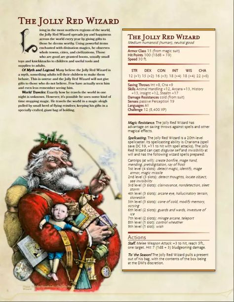 Dm Binder, Pathfinder Monsters, Christmas Dnd, Family Campaign, Dnd Christmas, Dnd Journal, Dm Ideas, Dnd Stats, Dnd Character Sheet