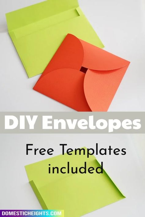 how to make an envelope for any size card, how to make an envelope for a card, how to make a long envelope envelope svg Make Envelopes, Mini Envelopes Template, Diy Envelope Template, Long Envelope, Homemade Envelopes, Envelope Svg, Make An Envelope, Envelope Maker, Envelope Template Printable