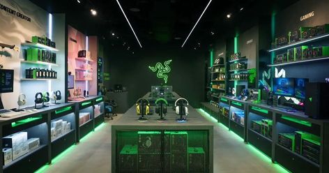 Razer to open first retail store in Singapore at Funan on April 15 Check more at https://sharethelinks.com/razer-to-open-first-retail-store-in-singapore-at-funan-on-april-15/ Funan Mall, Boost Juice Bar, Innovation Fashion, Mall Directory, Laptop Store, Razer Blade, Noodle Bar, Interior Design Renderings, Singapore Travel