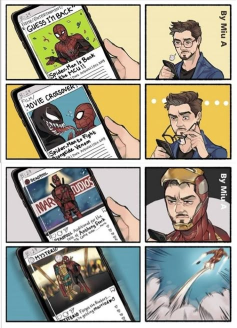 The Avengers Fanart, Irondad And Spiderson, Avengers Fanart, Ironman Spiderman, Marvel Comics Funny, Superfamily Avengers, Marvel Headcanon, Thor Loki, Marvel Drawings