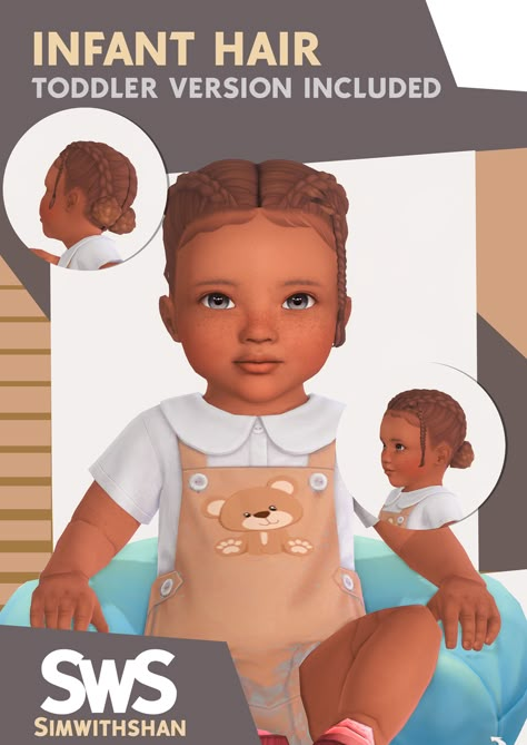 Sims 4 Infant Hair, Sims 4 Infant, Toddler Hair Sims 4, Mods Sims 4, Lotes The Sims 4, Infant Hair, Sims 4 Tsr, Sims Baby, Die Sims 4