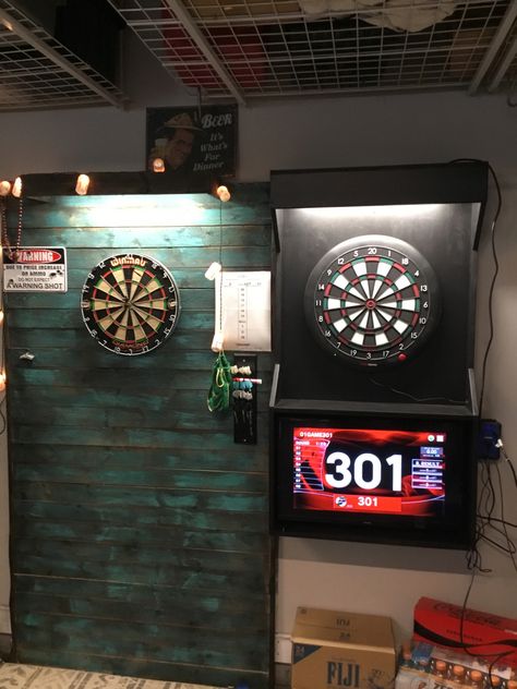 Custom made Gran Dartboard Gran Board Setup, Electric Dart Board Wall Ideas, Darts Room, Dartboard Setup, Dartboard Wall, Dart Board Wall, Dartboard Cabinet, Dart Board Cabinet, Home Game Room