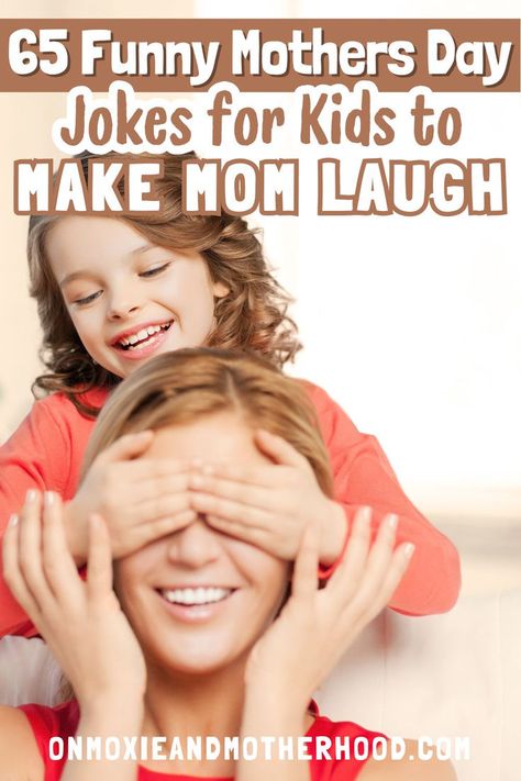 Mothers Day Jokes, Laughing Together, Mom And Kids, Mather Day, Funny One Liners, Kids Laughing, Surviving Motherhood, Mom Jokes, Celebrate Mom