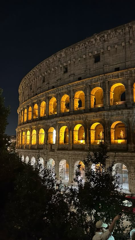 #coliseum #rome #nightwalk Colesium Rome Aesthetic, Colleseum Rome, Rome Pics, Rome Coliseum, Italy Colosseum, Italy Wallpaper, Rome Trip, Rome Aesthetic, Italy Vibes