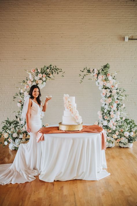 Wedding Flower Arch, Types Of Eucalyptus, Flower Arches, Flower Arch, Columbus Ga, Wedding Arch Flowers, Open Flower, Photo Love, Dress Cake