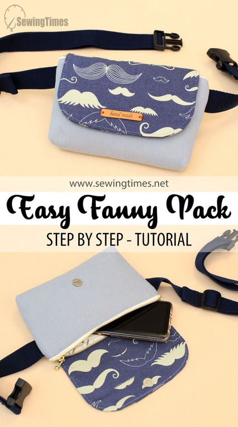 Belt Bag Diy Sewing Projects, Free Belt Bag Pattern, Belt Bag Sewing Pattern, Diy Belt Bag Pattern, Belt Bag Pattern Free, Fanny Pack Diy Pattern, Diy Fanny Pack Pattern Free, Fanny Pack Pattern Free, Hip Bag Pattern Free