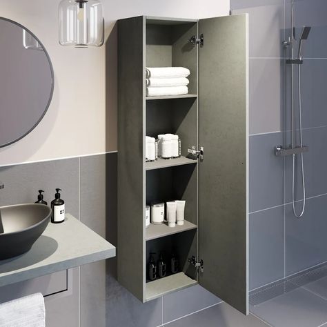 Bathroom shelf unit