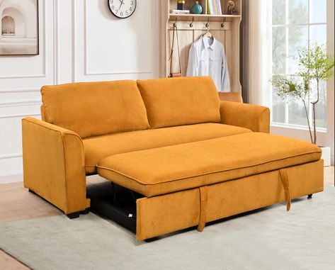 PRICES MAY VARY. Transform Your Space with Ease: The ZIGHTH sleeper sofa effortlessly converts into a queen-size bed, loveseat, or chaise lounge, allowing you to create a cozy and stylish living space. Its multifunctional design makes it perfect for compact living spaces and offices, while its sleek and elegant look adds a touch of sophistication to any room. Unmatched Comfort and Durability: Sink into the plush high-density foam cushions and detachable back pillows for ultimate relaxation. This Sofa Bed Modern, Loveseat Sofa Bed, Loveseat Sleeper Sofa, Small Sofa Bed, Reception Sofa, Modern Sofa Bed, Pull Out Sofa Bed, Bed Modern, Modern Sofa Sectional