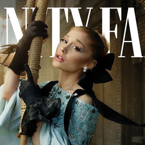 Vanity Fair on Instagram: "@arianagrande knew she was meant to play Glinda in ‘Wicked.’ 

“She auditioned many times,” says director @jonmchu. Time and again, the Grammy winner proved her worth: “Every time she came in, she was the most interesting person.” Grande, who launched her career on Broadway, is especially proud of her performance in the film—including her vocal transformation.

“I am really proud of my hard work and of the fact that I did give 100 percent of myself, including my physicality, to this role,” she tells @christress. “I am proud of that, so I wanted to protect it.” 

In her joint VF cover story, the Grammy winner discusses love, the “hard work” she’s done to heal her relationship to fame, and teases a “trippy” new music video. Read the full interview at the link in bi Ariana Grande Profile, Ariana Grande Ponytail, My Everything Ariana Grande, Ariana Grande Photoshoot, Ariana Grande Photos, Ariana Grande Pictures, Ariana G, Eternal Sunshine, Dangerous Woman