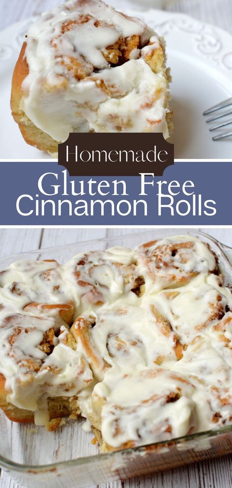 Gluten Free Cinnamon Rolls Recipe, Dairy Free Cinnamon Rolls, Gluten Free Cinnamon, Gluten Free Cinnamon Rolls, Gluten Free Recipes For Breakfast, Gluten Free Bakery, Gluten Free Sweet, Cinnamon Brown, Homemade Gluten Free