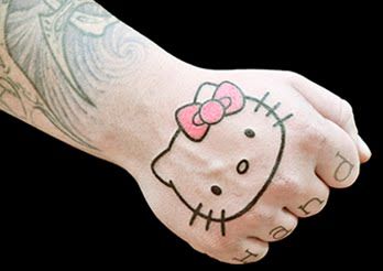 Hello Kitty Tattoo, Kitty Tattoos, Kitty Tattoo, Tattoo Meanings, Hello Kitty Tattoos, Tattoo Pictures, Tattoo Fails, Miss Kitty, Hello Kitty Birthday