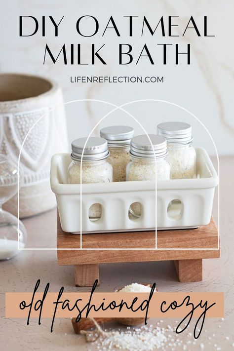 Diy Milk Bath, Oatmeal Milk Bath, Milk Bath Diy, Diy Bath Soak, Coconut Milk Bath Soak, Milk Bath Recipe, Bath Teas, Bath Soak Recipe, Bath Diy