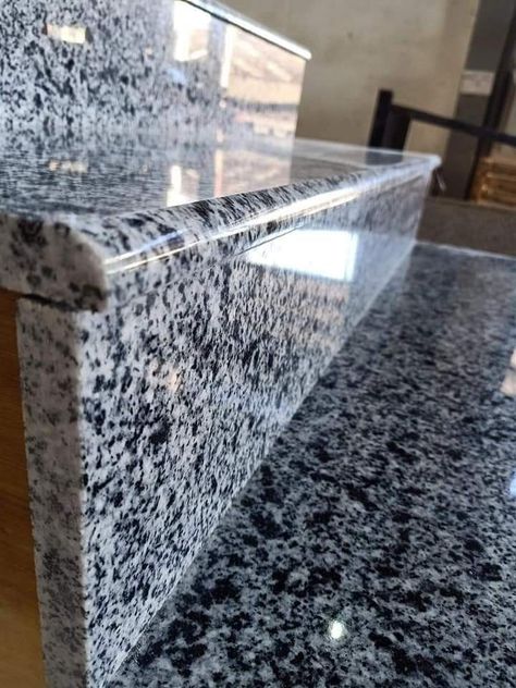 Call for buy. 9251882886 KHAWAZA STONEX Granite Steps Design, Staircase Glass Design, Granite Stairs, Granite Design, Bathroom Wall Tile Design, Kitchen Wardrobe Design, Kitchen Cabinetry Design, Stair Ideas, Marble Flooring Design