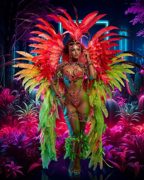 Are ya’ll feeling the heat from these @xoduscarnival costumes? 🥵🥵 Carnival in Jamaica is gonna be 🔥🔥🔥 These makeup looks were done by yours truly of course! So ensure you secure your makeup, hair and photoshoot packages so you can be dolled up like these beauties for Carnival in Jamaica! 🇯🇲 Glam Hub Beauty Services: 💄Waterproof Makeup 💇🏽‍♀️Carnival Hair 📷Photoshoot 📹 Social Reels 🌟Complimentary Offerings🌟 🥂Mimosa on Entry 👗Dressing Rooms 🙋‍♀️Dressing Assistants 🪡On-Site Seamstress 🚌 Shutt... Mas Costumes Carnival, Carribean Carnival Outfits, Carnival Costumes Caribbean, Carnival Hair, Carnival Hairstyles, Jamaica Carnival, Carnival Photography, Miami Carnival, Hair Photoshoot