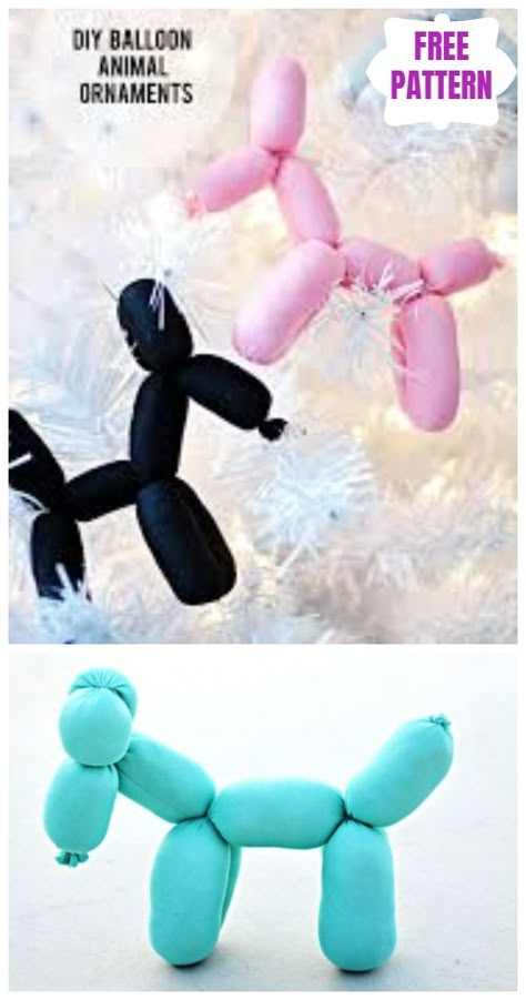 Easy DIY Stuffed Balloon Unicorn Animal Toy Sew Pattern & Tutorial Sock Projects Ideas, Diy Stuffed Toy, Sew Stuffed Animals Easy, Easy Sewing Gifts For Kids, Cute Stuffed Animals To Sew, Easy Diy Stuffed Animals, No Sew Stuffed Animals Diy, Diy Weighted Stuffed Animal, Diy Stuffed Animals Easy