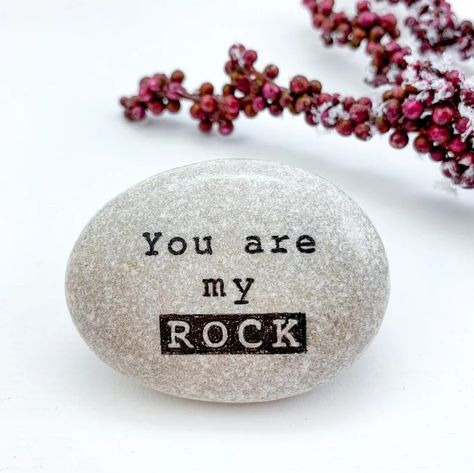 Personalized You Are My Rock Rocks Thank You for Being My Rock Mum Card Youre My Rock Gift Husband Wife Mom Dad Son for Birthday Anniversary - Etsy You Are My Rock, Bonus Mom Gifts, Rock Gifts, Rock Hand, My Rock, Gift Husband, Rock Rock, Mothers Day Gifts From Daughter, Painted Stone