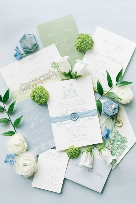 Diy Wedding Invitation Ideas, Blue White And Green Wedding, Blue Green And White Wedding, Blue Green Wedding Invitations, Blue And Green Wedding Invitations, Blue And Green Invitations, Wedding Invitations Blue And Green, Blue Green Wedding Colors, Blue And White Wedding Stationary