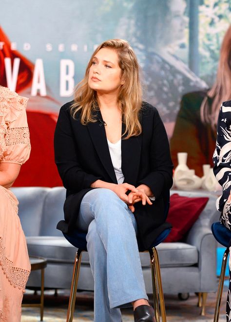 Merritt Wever, Tea Party, Women's Blazer, Bell Sleeves, Bell Sleeve Top, Sleeve Top, Blazer, Tea, Women's Top