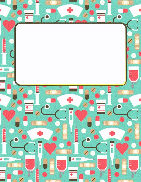 Free printable nursing binder cover template. Download the cover in JPG or PDF format at http://bindercovers.net/download/nursing-binder-cover/ Binder Cover Printable, Nursing School Binder Covers, Cover Templates, School Nurse Printables, Sampul Binder, Binder Covers Free, Medical Binder Printables, Business Binders, School Binder Covers