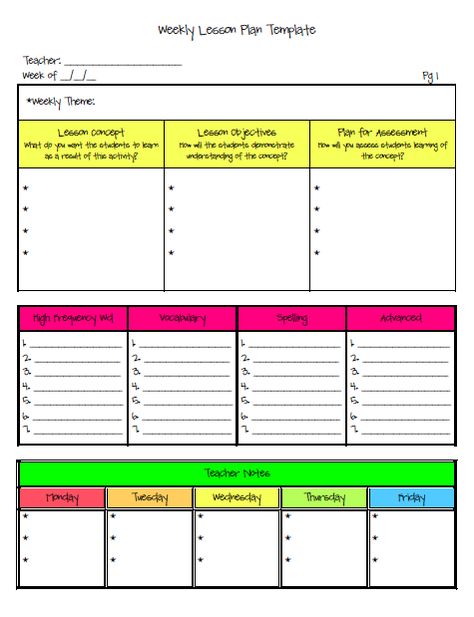 A Teacher's Plan unit planner sheet Plan Book Template, Lesson Planner Template, Teacher Lesson Plans Template, Weekly Lesson Plan Template, Lesson Plan Format, Lesson Plan Book, Lesson Plan Template, Teacher Lessons, Teacher Planning