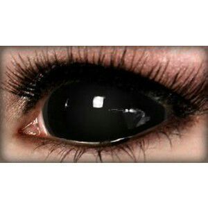 Sclera Contacts, Black Sclera, Black Contact Lenses, Colored Eye Contacts, Eye Contact Lenses, Halloween Contact Lenses, Cool Halloween Makeup, Halloween Contacts, Special Effects Makeup