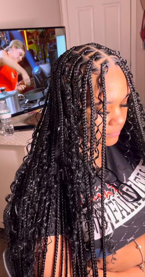 Spanish Braids, Braids For Black Kids, Gorgeous Braids, Natural Braided Hairstyles, Pretty Braids, Beautiful Braided Hair, Beautiful Black Hair, Big Box Braids Hairstyles, Goddess Braids Hairstyles