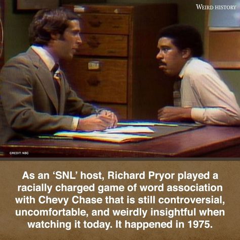 Saturday Night Live premiered on NBC on October 11, 1975. That's right, this sketch comedy show has been running for more than 40 years. With all those hours of television and all those crazy personalities in one place, making live television, there are bound to be more than a few truly shocking moments. The top 18 most shocking SNL moments on this list are legendary. SNL has b... #snlshocks #livetvsurprises #unforgettablesnl #comedychaos #shockinghosts #snlmoments #celebrityscandals #snlhistory Best Of Snl, Word Association, Weird History, Comedy Clips, Richard Pryor, Comedian Quotes, Best Funny Jokes, Funny Prank Videos, Sketch Comedy