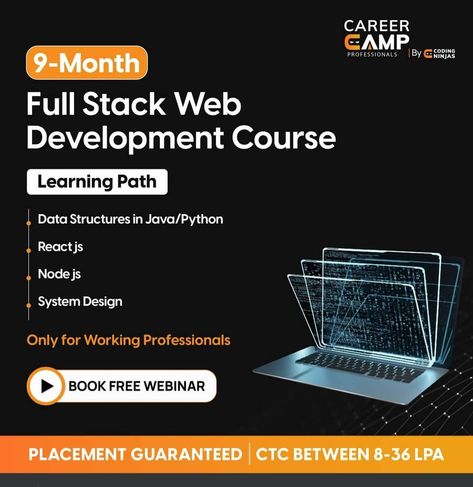 Full Stack Development, Web Development Course, Creative Post, Social Media Branding Design, Media Branding, Data Structures, Free Webinar, Social Media Branding, Software Development