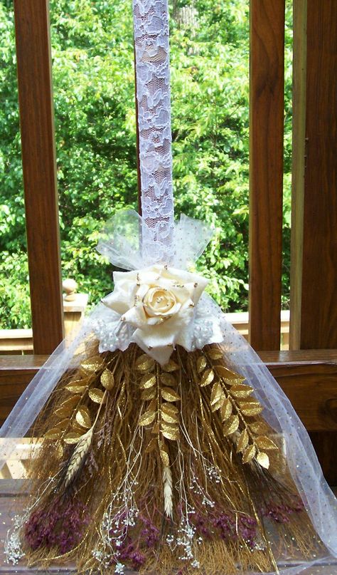 Jumping the Broom, Wedding Brooms, Jumping Brooms, Unity Candles, African American Weddings, Black Weddings, Maryland Wedding Ministers, Wed... Wedding Broom Ideas African Americans, Wedding Brooms, Broom Wedding, Jumping Broom, Mrs To Be, Wedding Broom, Black Weddings, Wedding Minister, Jumping The Broom