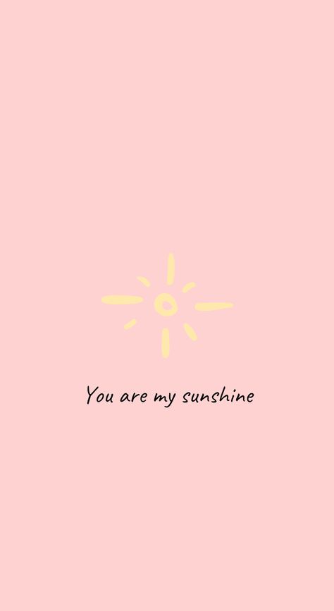 You are my sunshine pink sun yellow wallpaper You Are My Sunshine Aesthetic, Pink Sunshine Aesthetic, You Are My Sunshine Wallpaper, You Are My Sunshine Quotes, Pink Sun Wallpaper, Sunshine Wallpaper Aesthetic, Wallpapers Sun, Yellow And Pink Aesthetic, Pink And Yellow Wallpaper