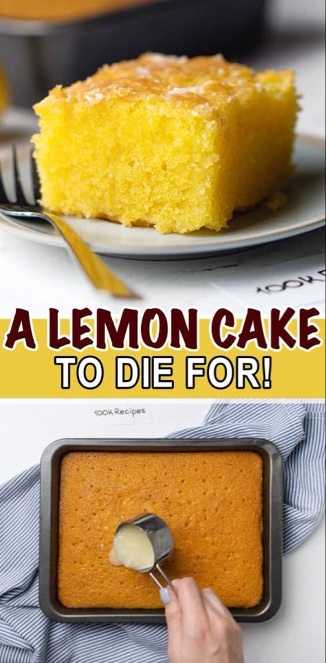 Pin on Recipes Lemon Pound Cake From Cake Mix Boxes, Lemon Cake Mix Recipes Boxes, Lemon Cake With Pudding Mix In It, Lemon Cake Recipes Using Cake Mix Boxes, Fresh Lemon Recipes, Dry Cakes, Lemon Cake Mix Recipe, Lemon Cakes, Lemon Pound Cake Recipe